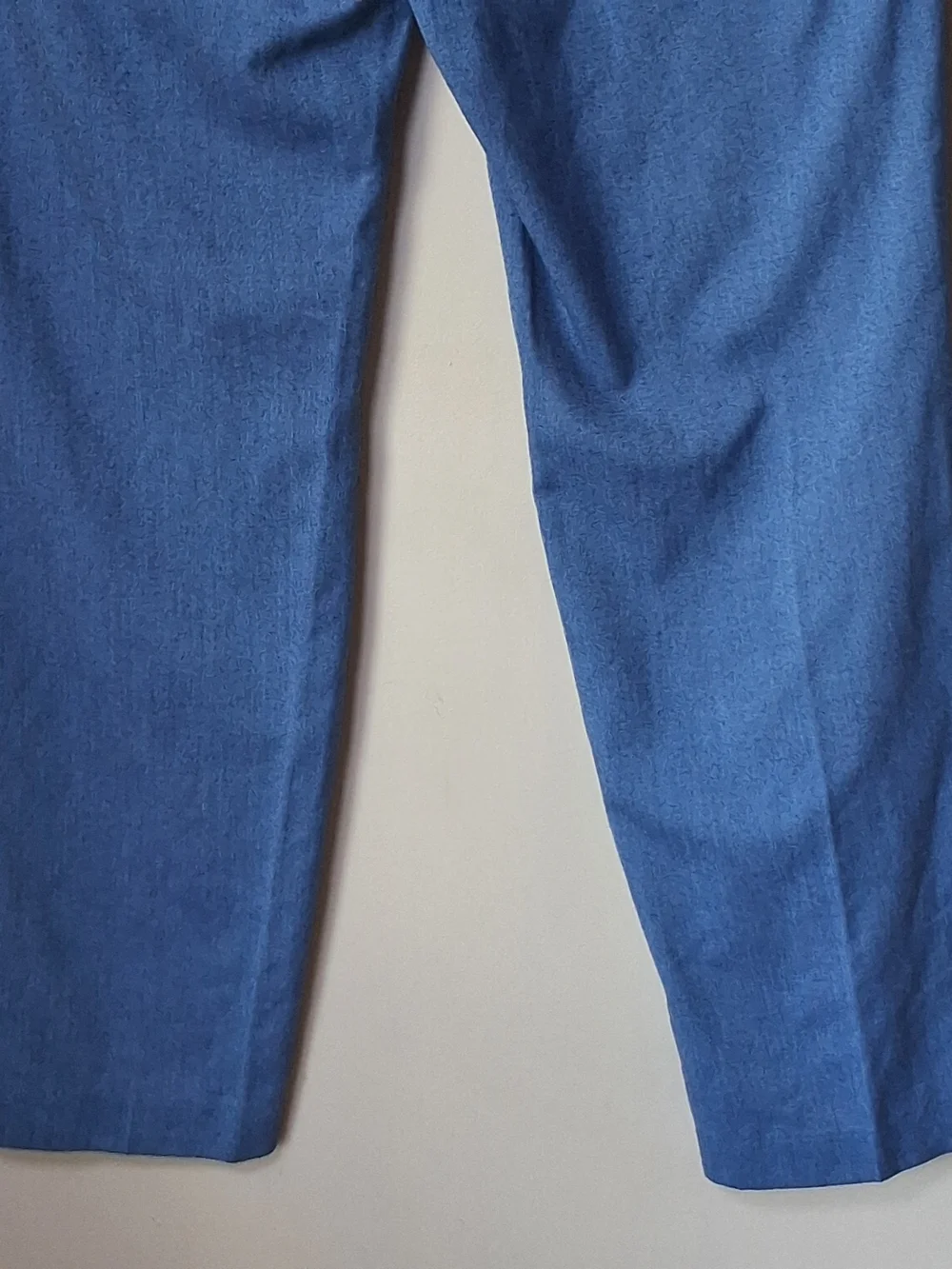 Ralph Lauren Trousers,Classic fit, Flat-front,Color: Blue, Size 32 × 32